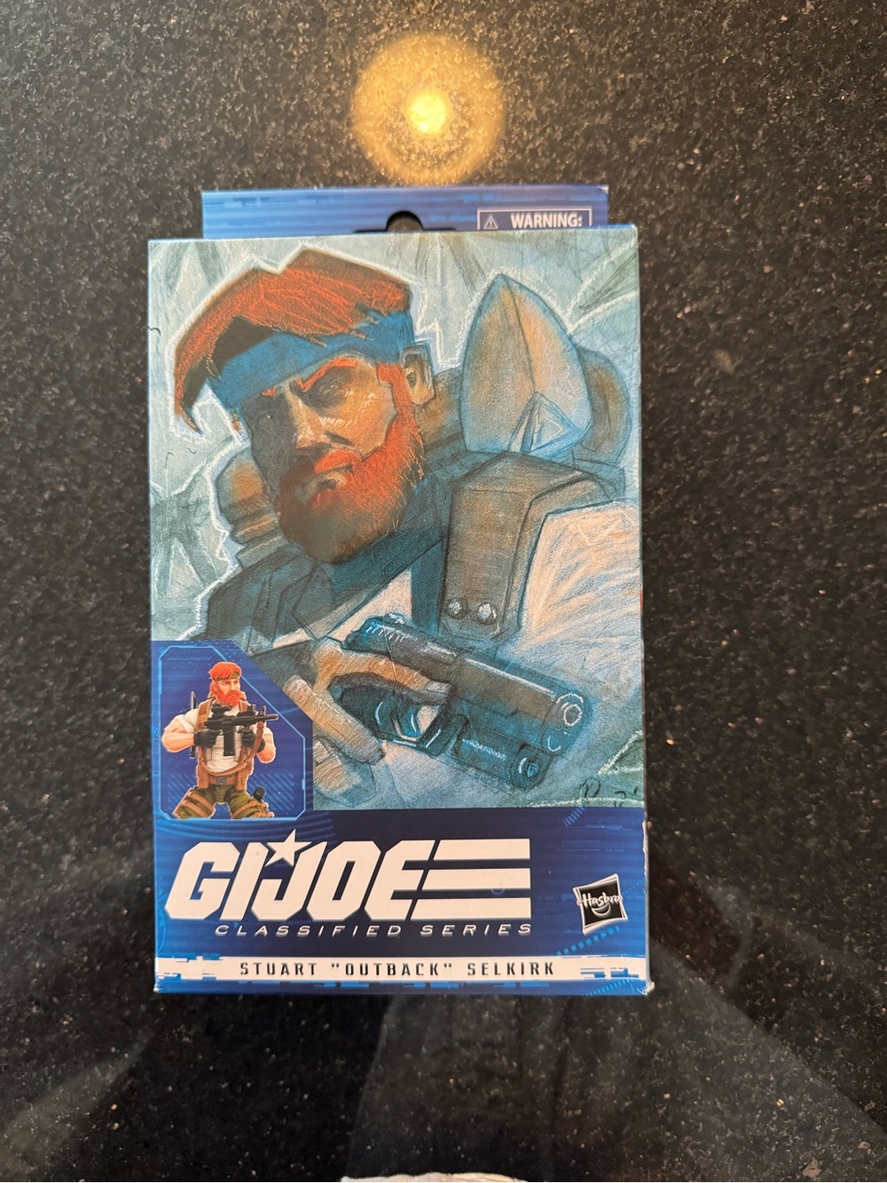 G.I. Joe Classified Series Stuart "Outback" Selkirk Action Figure - Blue NEW